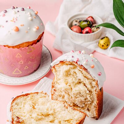 Кулич традиционный мини в Круассан Дорэ по цене 155 ₽