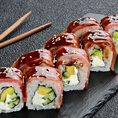 Магуро в Васаби пеперони по цене 780 ₽