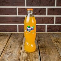 Fanta в стекле в Донер по-турецки