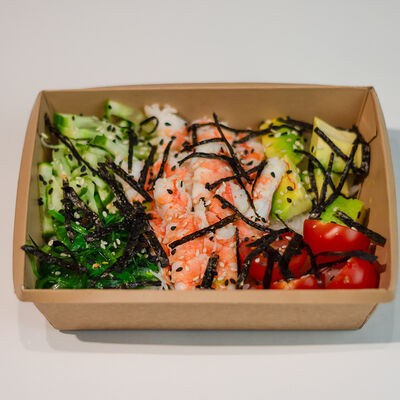 Поке с креветкой в Русалочка любит суши по цене 730 ₽