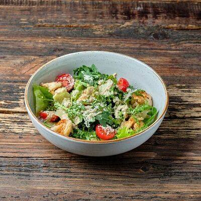 Салат с креветками в BARak O’Mama по цене 590 ₽