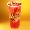 Холодный клубничный чай бабл ти в Jinju Bubble Tea по цене 520