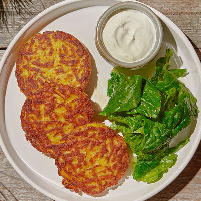 Драники со сметаной в Банщики по цене 540 ₽