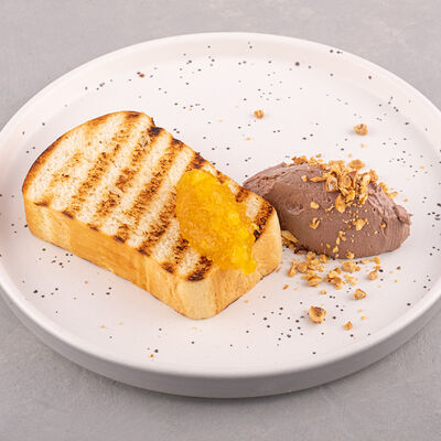 Куриный паштет и апельсиновый конфитюр в Мечтатели по цене 350 ₽