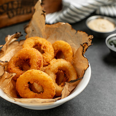 Луковые кольца Фри в КрафтБургерБар по цене 320 ₽