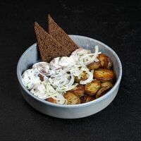 Грузди с картофелем в SB Burgers