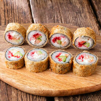 Ролл Лосось в темпуре в Сушишоп