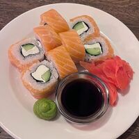 Ролл Филадельфия в Craft Lab Cafe