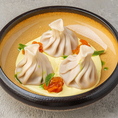 Хинкали с томлёной грудинкой в Курагадиван по цене 560