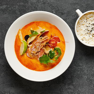Том ям на кокосовом молоке с морепродуктами в Urartu по цене 970 ₽