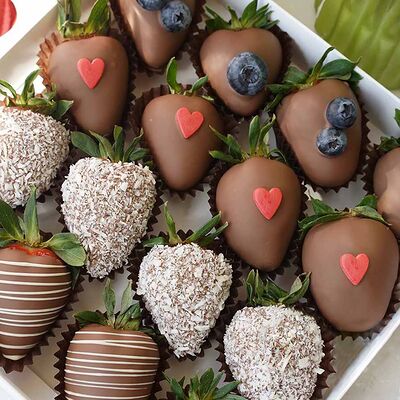 Клубника в шоколаде Молочный рай M в Клубника в шоколаде VeryBerryLab по цене 3290