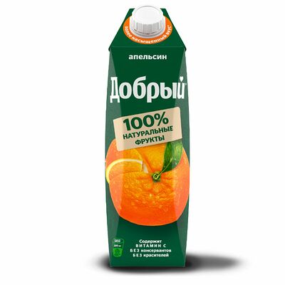 Добрый Нектар Апельсин 1л в Pomodoro по цене 350 ₽