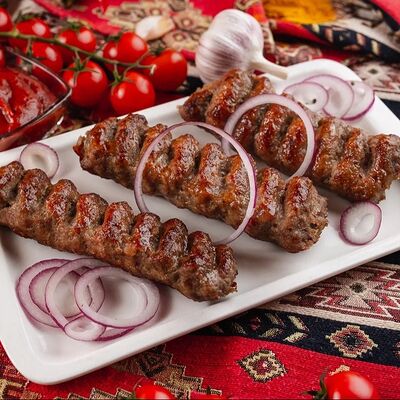 Люля-кебаб из говядины в #Лаваш по цене 540 ₽