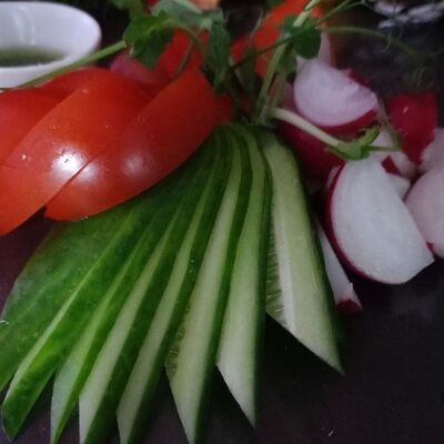 Овощная тарелка в Вкусно как у бабушки по цене 680 ₽