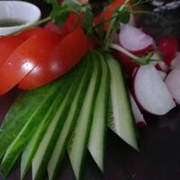 Овощная тарелка в Вкусно как у бабушки