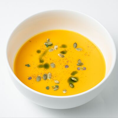 Тыквенный суп в Кафе кусь по цене 410 ₽