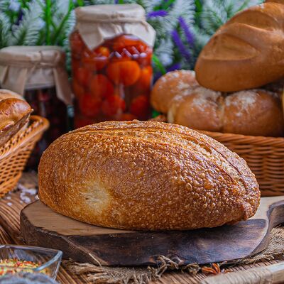 Хлеб домашний в Дон Бургер по цене 60 ₽