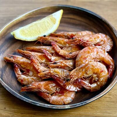 Креветки гренландские жареные в Филин-термы по цене 790 ₽