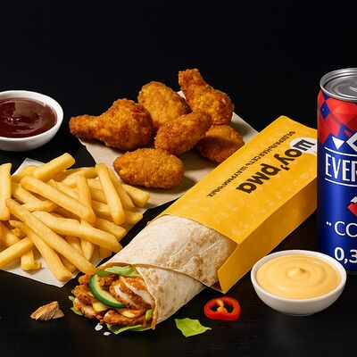 Мужское комбо в Шоу'рма по цене 1489 ₽