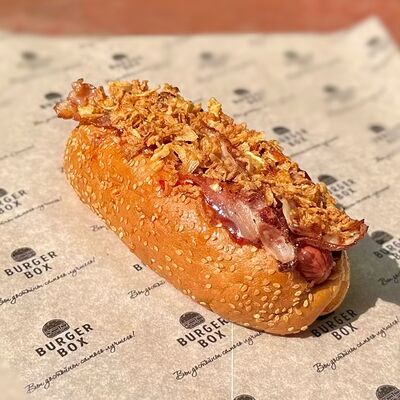 Хот-Дог Шлягер в Burger Box по цене 530 ₽