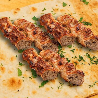 Куриный люля-кебаб сет в Джаазве по цене 1451 ₽