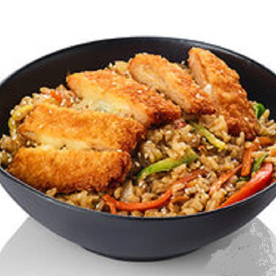 Курица Кунг-Пао в кисло-сладком соусе с рисом в Ostrov по цене 657 ₽