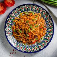 Каурма лагман в Чайхана Узбекская Кухня