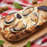 С Мидиями в Perotti Pizza