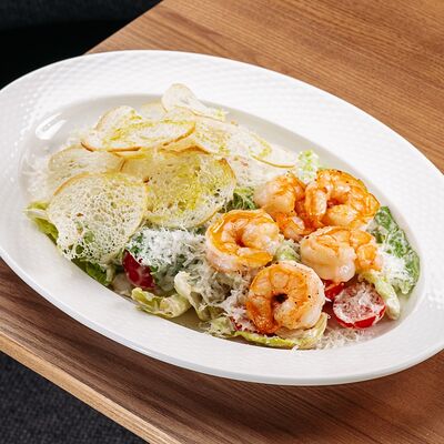 Цезарь с креветками в Misto по цене 1050 ₽