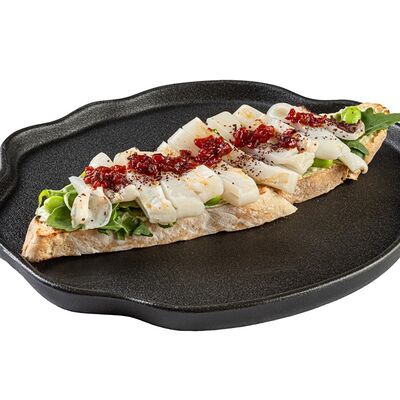 Брускетта с кальмаром и бобами эдамаме в ЭРА по цене 610 ₽