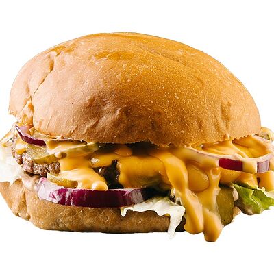 Чизбургер в Все свои по цене 540 ₽