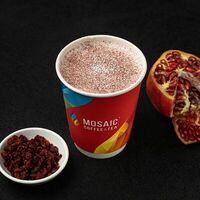 Латте Барбарис-гранат средний в Mosaic Coffee