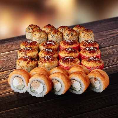 Grand (запеченный) в Суши Рай по цене 3300 ₽