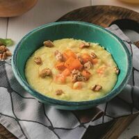 Пшенная каша с тыквой и грецкими орехами в Маймун