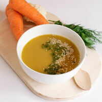 Овощной крем-суп веган в Green Life