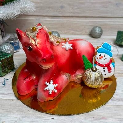 Новогодний торт Символ года (Карпаты) в Кантанелло по цене 2035 ₽