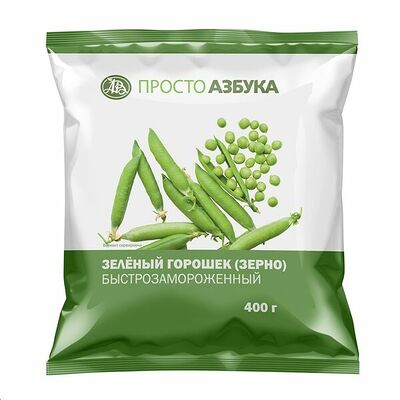 Зеленый горошек быстрозамороженный в Азбука Вкуса Экспресс Меню по цене 168 ₽