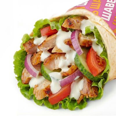 В лаваше классическая макси шаверма в Шавермить по цене 469 ₽