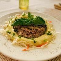 Рваная говядина в сметане в Троицкий