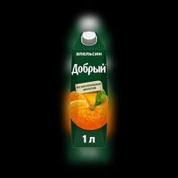 Сок Добрый Апельсин в Космос