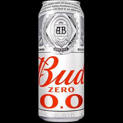 Пивной напиток Bud светлый безалкогольный в Шаурмист по цене 220 ₽