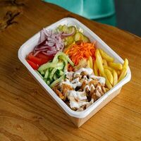 На тарелке в Shake bistro