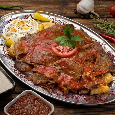 Искандер из говядины в Istanbul Kebab по цене 800 ₽