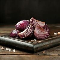 Лук красный на мангале в Лаваш36