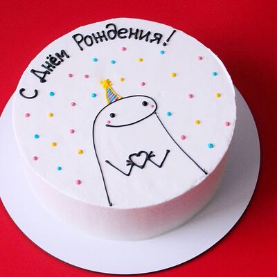 Торт на день рождения с человечком в Savoro по цене 3950 ₽