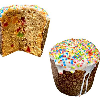 Авторский пасхальный кулич с цукатами в Сашими по цене 500