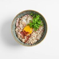 Гречотто с бекономв Albert coffee