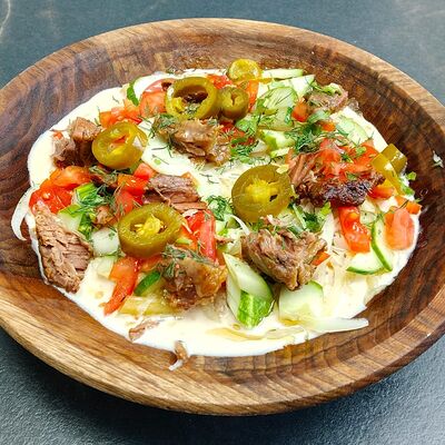 Курутоб с мясом в Плов халяль 1 по цене 560 ₽