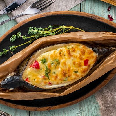 Форель с сыром сулугуни в Кавказ по цене 760