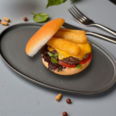 Бургер Мега Cheese ВПП в В Питере пить по цене 1150 ₽